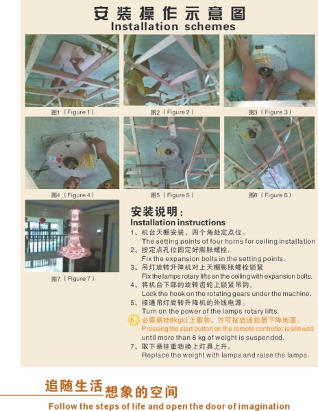 安裝操作示意圖